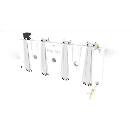 Réservoir d'eau Canopy Camper 50L avec supports Alu-Cab